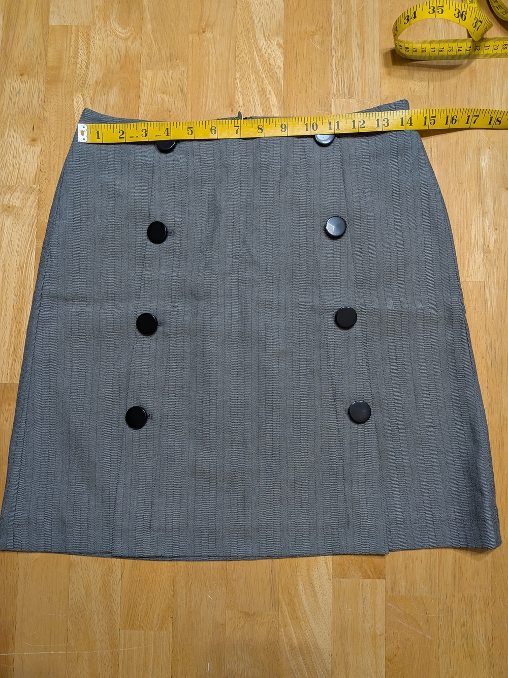 LOFT Outlet Gray Skirt